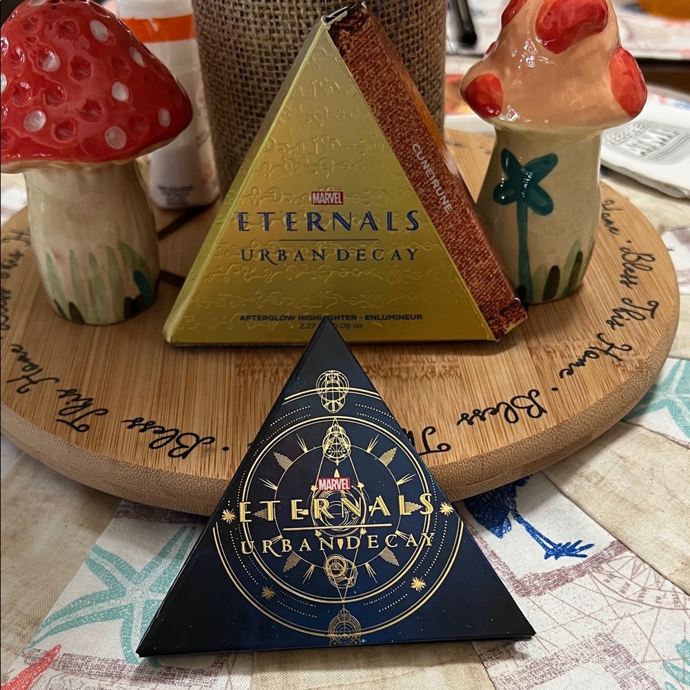 NEW Urban Decay Eternals Triangular AFTER GLOW Palette